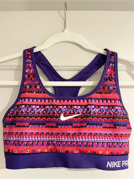 Nike Other - Nike Pro Dri-FIT Women's Sports Bra Aztec Purple Size Medium
